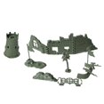 thumbnail image 2 of 4 Accesorios De Plástico Base Del Para El Juguete Modelo De De Arena Del Sunnimix Juego de la base del ejército, 2 of 8