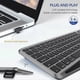 thumbnail image 4 of Bluetooth Wireless Keyboard with Touchpad 7-Colors Backlit 2.4G, 4 of 5