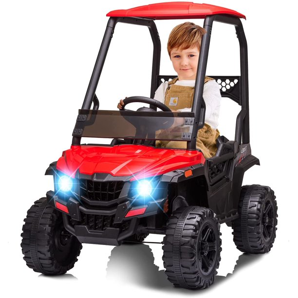 Kids 6V 3 Speeds Ride on Car Toddler tram, remote control Ride On Truck