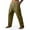 Green, variant on Men's Cuffed Cargo Pants Outdoor Fashion with Elastic Waist and Multiple Practical Pockets for Hiking Explorations, Work Activities, Casual Wear and Various Outdoor Excursions