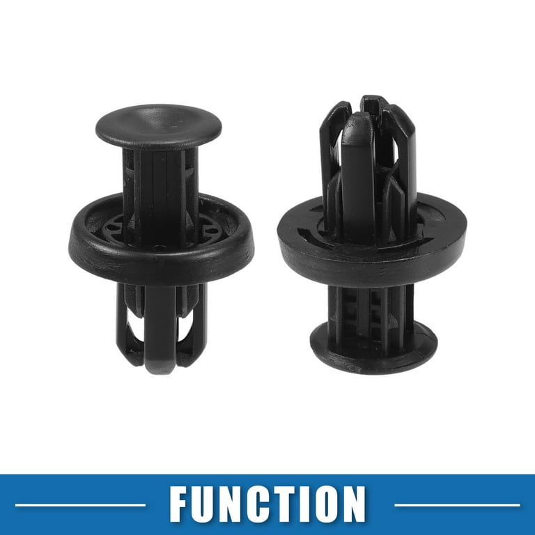 Unique Bargains 10 Pcs Bumper Clips No.91505TM8003 Automotive
