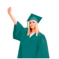 thumbnail image 3 of oqasdz Solid Color Men Unisex Graduation Gown Sets College & High School Robe With Caps & Tassels Versatile Male Dailywear, 3 of 9