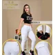 thumbnail image 4 of Pantalon Jogger Tipo Cargo Para Dama Con Stretch Itzi 465, 4 of 5