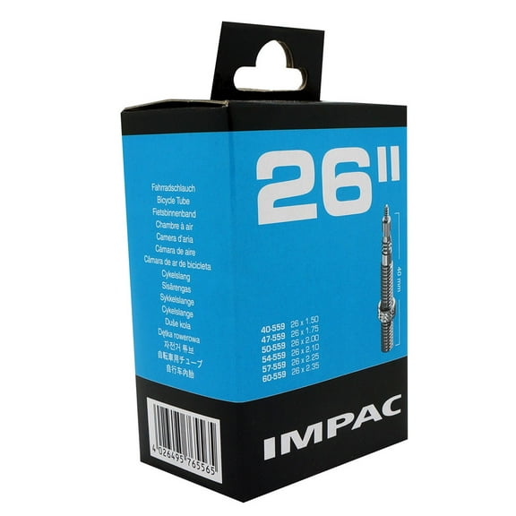 Impac SV26 26" x 1.5/2.35" PV cycle bike inner tube