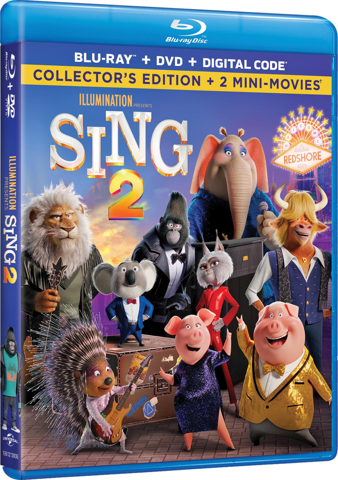 Universal Studios Sing 2: New Release Children's Movie Set