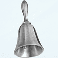 thumbnail image 1 of Teacher Bell Loud Hand Bell Dinner Bells Call Bell Alarm Loud Ringing Bell Hand Held Service Bell for Weddings School Classroom Service Reception Desk Bell, 1 of 5