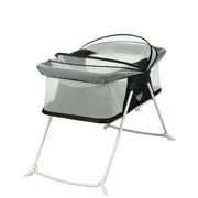 Cosco Kids Sleep Spot Baby Bassinet, Portable Bassinet for Baby, Noir Dot