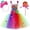 Multicolour, variant on Bmisegm Little Girl Dresses Tutu Performance Lollipop Net Skirt Summer Dresses for Girls