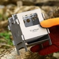 thumbnail image 3 of Ti artisan Ultralight Titanium Multi-Fuel Camping Stove - Compact, Foldable Design for Hiking, Backpacking & Outdoor Adventures, 3 of 7