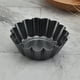 thumbnail image 3 of Cateissary 8x moldes de tarta negros resistentes a altas temperaturas para moldes de tarta de huevo reutilizables profesionales Herramientas y accesorios para hornear, 3 of 6