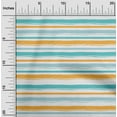 thumbnail image 2 of oneOone Velvet Turquoise Blue Fabric Stripes Fabric For Sewing Printed Craft Fabric By The Yard 58 Inch Wide, 2 of 4