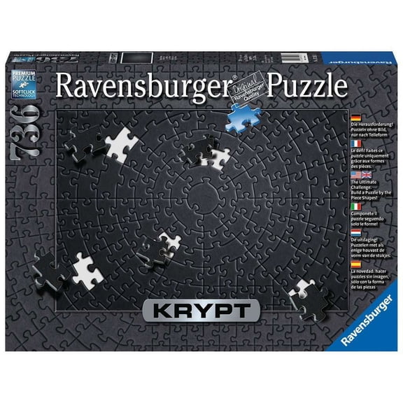 Ravensburger Krypt Black Jigsaw Puzzle