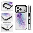 thumbnail image 3 of Watercolor Jellyfish Leather Wallet Case for iPhone 14 Wallet Case Card Holder Flip, 3 of 8