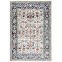 SAFAVIEH Rosewood Randa Oriental Area Rug, Ivory/Blue, 5'3" x 7'6"