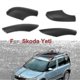 thumbnail image 1 of Compatible with Skoda Yeti SUV front and rear roof rack rail end rod cover cap shell protection black - in stock, 1 of 4