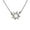 Silver, variant on SIfdSeng Mother's Day Gift Occidental Necklace Women's Sunflower Opal Necklace Choker Pendant Short Collar Chain