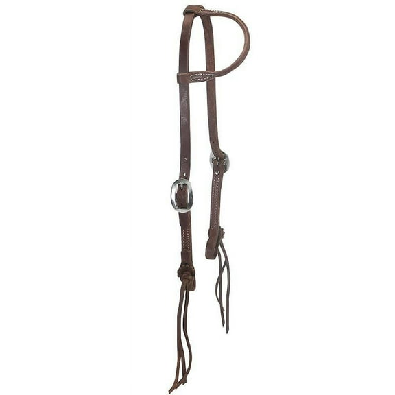 NRS Tack Rattlesnake Oiled Slide Ear Headstall