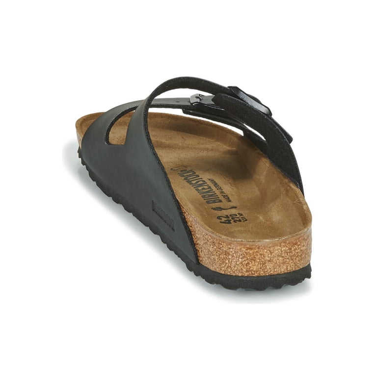 Birkenstock BIRK-51793 Arizona Sandals, Black, 38 EU Regular/ 7