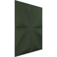 thumbnail image 2 of Ekena Millwork 19 5/8"W x 19 5/8"H Alexa EnduraWall Decorative 3D Wall Panel, UltraCover Satin Hunt Club Green (Covers 2.67 Sq. Ft.), 2 of 6