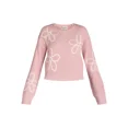 thumbnail image 2 of No Boundaries Whipstitch Sweater, Women's and Women’s Plus, 2 of 5