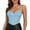 Blue, variant on Corset Top for Women Lace Going Out Crop Tops Slim Fit Spaghetti Strap Lightweight & Skin Friendly Bustier Top for Party, Club, Halloween, Concerts Wine