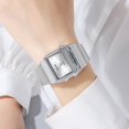 thumbnail image 5 of MMJ Vintage Square Digital Watch for Women Fashion Multicolor Electronic Wristwatch Slim Waterproof Daily Wear, 5 of 8