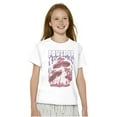 thumbnail image 4 of Cool Power Up Trippy Mushrooms Crewneck T Shirts Boy Girl Teen Brisco Brands S, 4 of 5