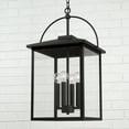 thumbnail image 5 of 4 Light Outdoor Hanging Lantern In Farmhouse Style-23.5 Inches Tall And 13.25 Inches Wide Capital Lighting 948042Bk, 5 of 5
