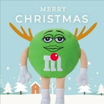 Reindeer Green M&M Plush 15” Doll New M & M Authentic Christmas Gift New Holiday