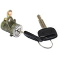 thumbnail image 5 of Garage-Pro Driver and Passenger Side Set of 2 Door Lock Cylinder Compatible with 1995-2004 Toyota Tacoma Chrome, 5 of 7