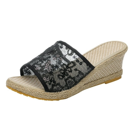 

Qufokar Snakeskin Thigh High Boots Women Womens Dog Slippers Women Slippers Platform Wedge Slippers Versatile Sequin Mesh Breathable Wedge Slippers Sandals