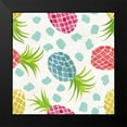 thumbnail image 2 of Zaman, Farida 15x15 Black Modern Framed Museum Art Print Titled - Tutti Frutti Pattern VA, 2 of 5