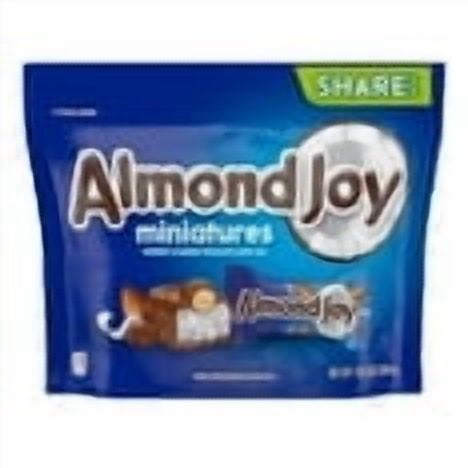 Almond Joy Miniatures Coconut and Almond Chocolate Candy, Share Pack 10.2 oz (Pack of 2)