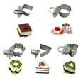 thumbnail image 3 of SPRING PARK Flower Heart Shape Mold Mousse Ring Mold Stainless Steel Cake Cutter Bake ware, 3 of 7