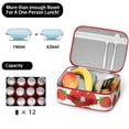 thumbnail image 5 of Lunch Box for Men Designname Women Portable Lunch Pouch for Outdoor Picnic Water Resistant Lining Portable Lightweight Lunch Cooler Bag, 5 of 6