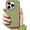 Green Red, variant on Compatible with iPhone 13 PRO MAX Case Cute Striped Pattern Simple Fashion Aesthetics Design Soft TPU and Silicone Lining Double Shockproof Protective Cover Phone Case for iPhone 13 PRO MAX-Orange