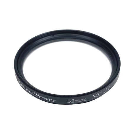 MaximalPower 52mm MC UV Lens Filter Ultra Violet Protector for DSLR Camera New