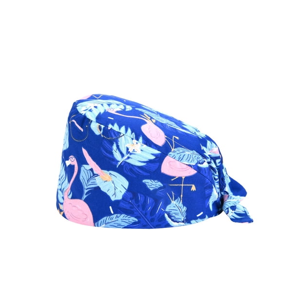 Gorros de calabaza Minnieouse 8 Uds. Para enfermera servicio prolongado Color puro estampado profesional