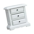 thumbnail image 5 of yotijay 1:12 Dollhouse Wooden NightStand Dollhouse Bedroom Furniture for Mini Room Scene White, 5 of 9