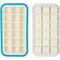 thumbnail image 4 of Ice Cube Tray Mold, Reinforced Flexible Silicone Ice Shaping Kit, Makes 18 Square 1.4-Inch Ice Cubes, Dishwasher Safe, Easy Ice Removal. Ivory and Blue, 10.8 x 5.5 x 1.5 in, 4 of 7