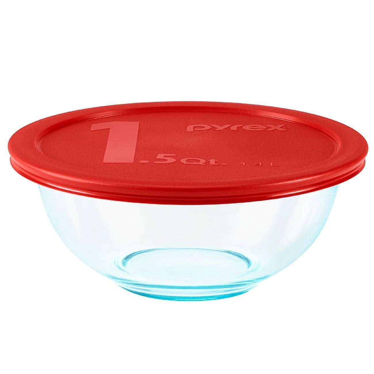Pyrex Mixing Bowl, Glass, 8-Piece