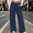 thumbnail image 6 of Luvrsol Sweat Pants for Womens Wide Leg Lounge Pants Deep Side Pockets Breathable Workout Bottoms S-2XL, 6 of 8