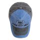 thumbnail image 4 of Gorra de béisbol de algodón lavado Unisex, gorro bordado con cabeza de leopardo, ropa de calle masculina, sombreros de papá para acampar al aire libre, senderismo y pesca, nuevo, 4 of 5