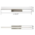 thumbnail image 6 of Facon LED 16.5-Inch Modern Dimmable 1-Light Wall Sconce with Acrylic Shade, 6 of 8