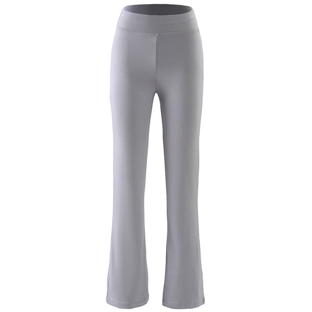 Legging Femme Taille Haute Avec Poches - Bootcut Évasé - Opaque & Confortable - Pour Yoga, Fitness, Danse Ou Travail