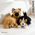 thumbnail image 5 of HWRETIE Realistic Dog Plush Tools Soft Stuffed Animal Home Decoration Gift, 5 of 5