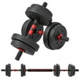 thumbnail image 1 of Soozier Ensemble d'Haltères Réglables de 33 Lb pour la Mise en Forme du Corps, 1 of 10