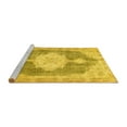 thumbnail image 2 of Ahgly Company Machine Washable Indoor Rectangle Persian Yellow Traditional Area Rugs, 3' x 5', 2 of 4