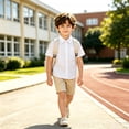 thumbnail image 7 of Kids' Classic Polo Shirt Short Sleeve Playground Clothing Summer Collared Top Pocketed, 7 of 7
