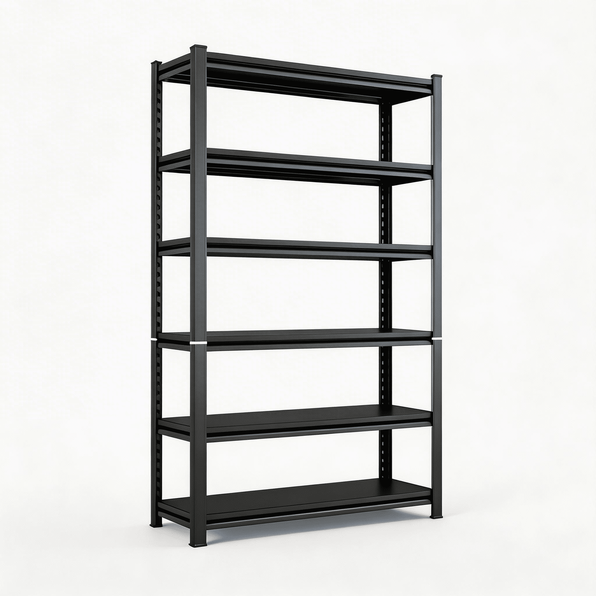 WELLAND 6-Tier Wire Shelving Rack, Adjustable Shelf Corner Unit